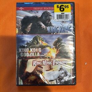 King Kong Triple Feature: (DVD 2014) Naomi Watts - Michael Keith - Rhodes Reason